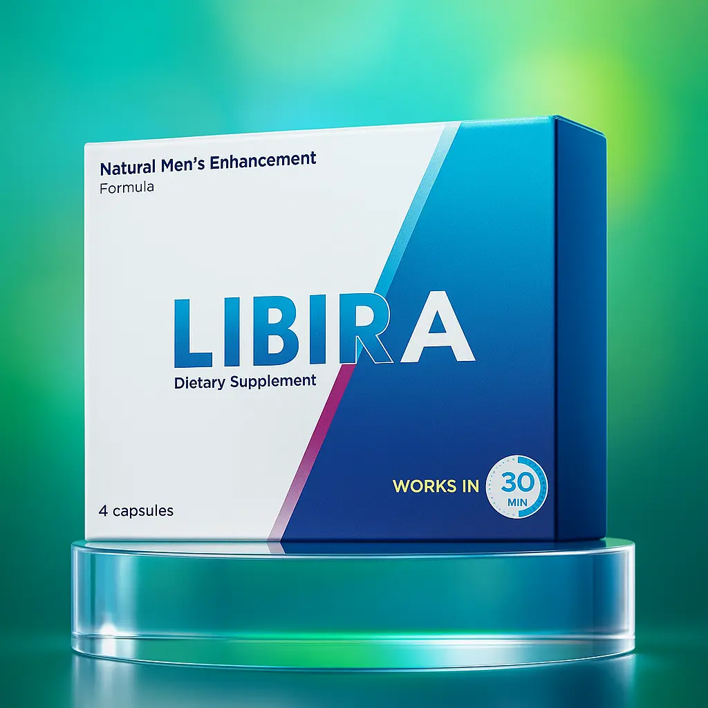 LIBIRA dietary supplement box, herbal Viagra alternative